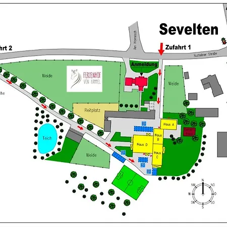 Ferienwohnung, Schlafzimmer 2 Appartement Sevelten